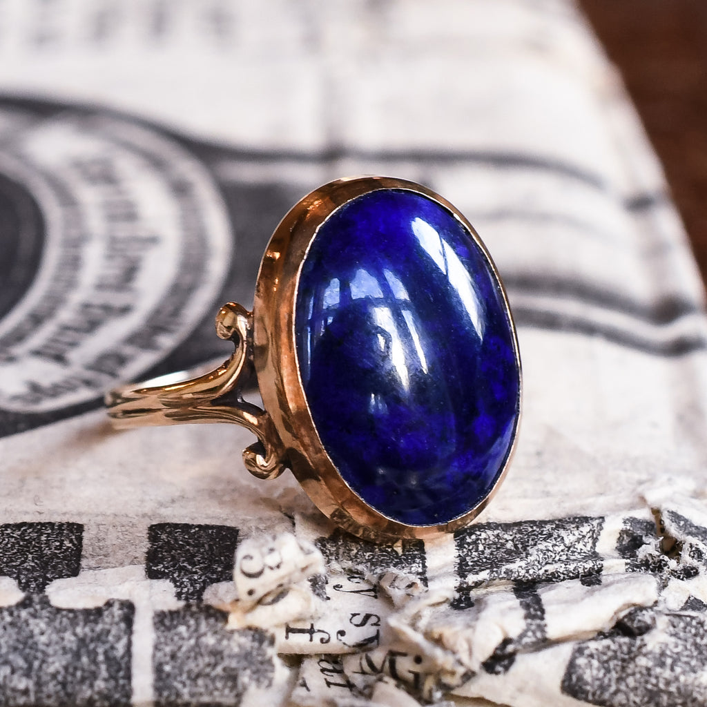 Lapis shops lazuli Ring