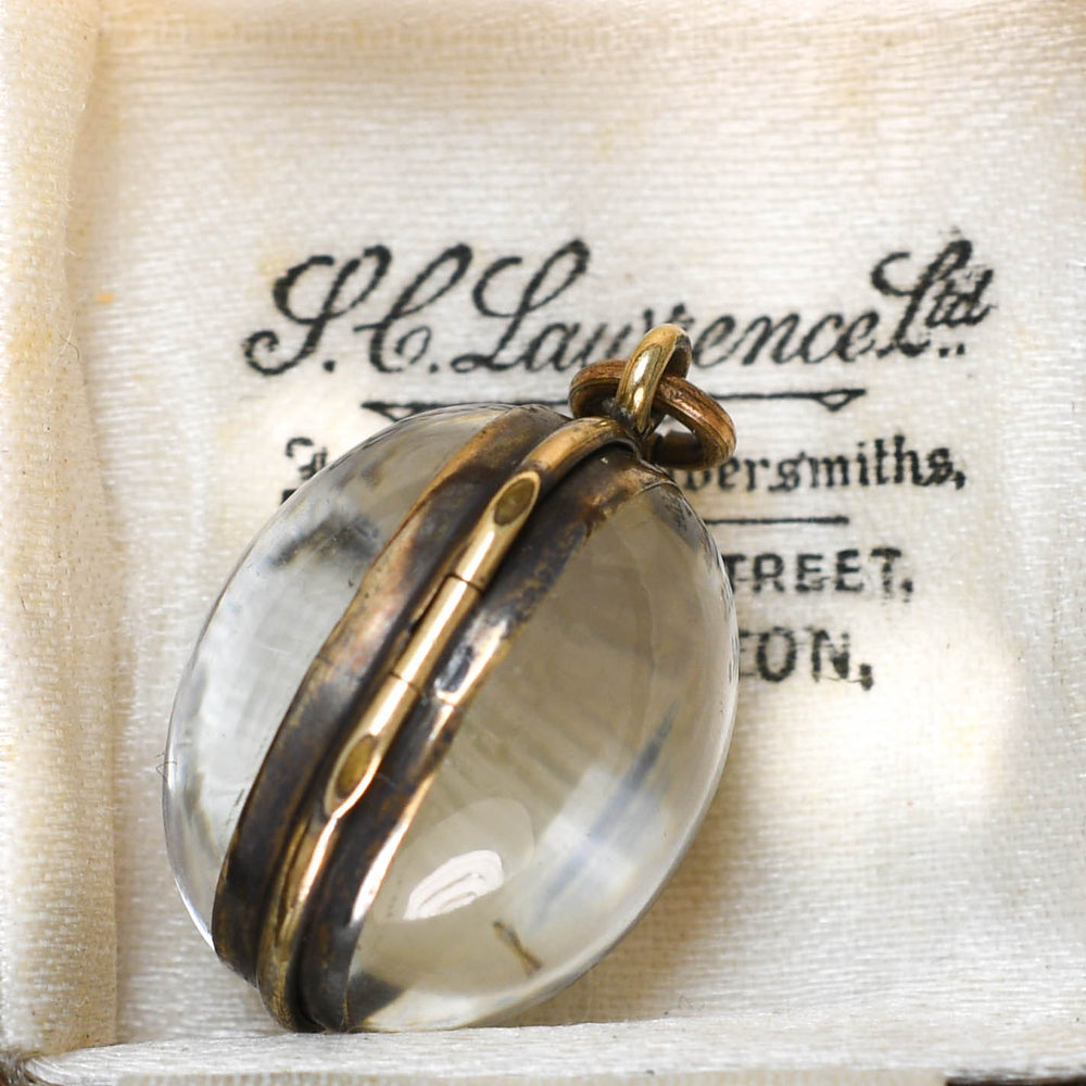 Victorian 15k Pool-Of-Light Locket