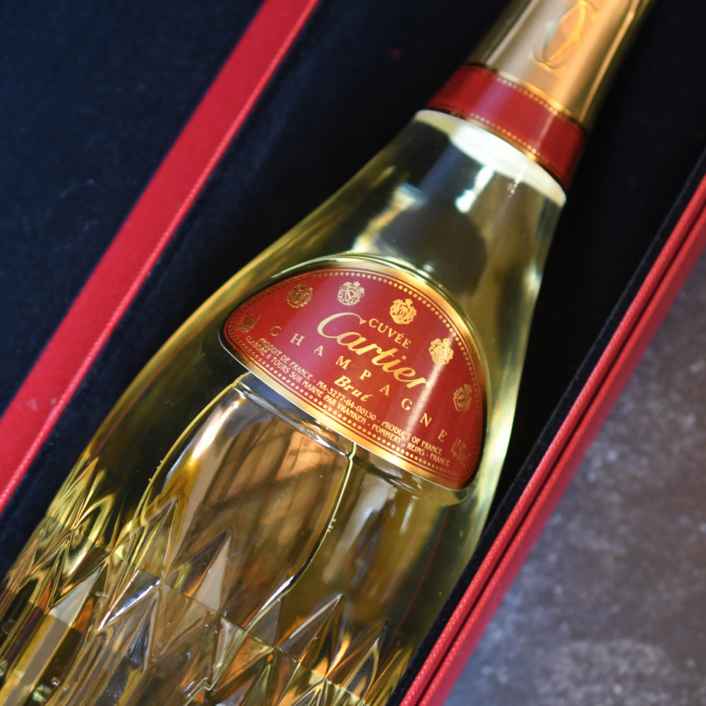 Vintage Boxed Cartier Brut Champagne