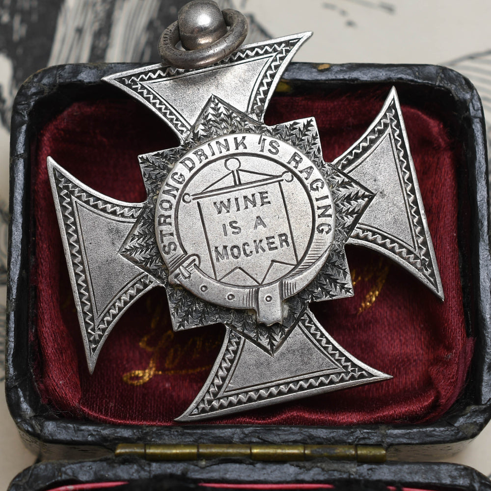 Victorian Soldiers Abstinence Medal