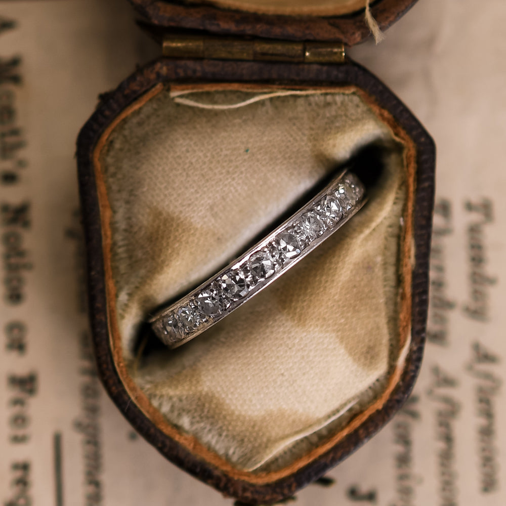 Art Deco Diamond Eternity Ring