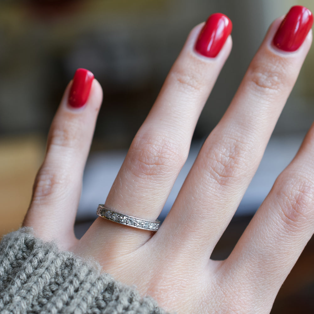 Art Deco Diamond Eternity Ring