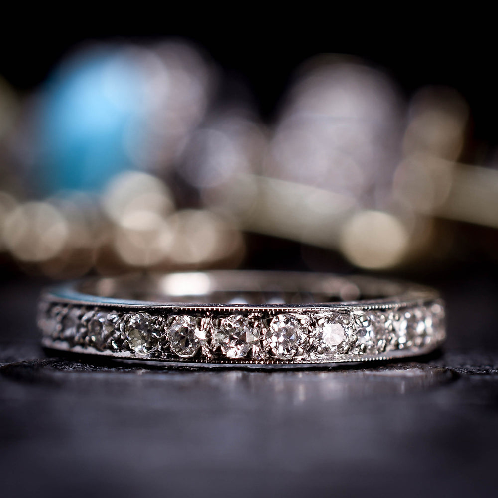 Vintage Diamond Eternity Ring