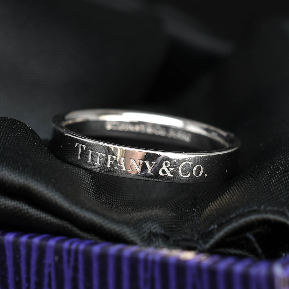 Vintage Tiffany & Co. Flat Wedding Band