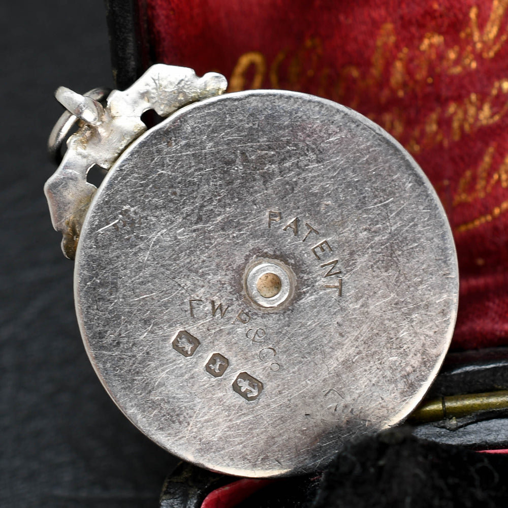 Victorian Silver Perpetual Calendar Pendant