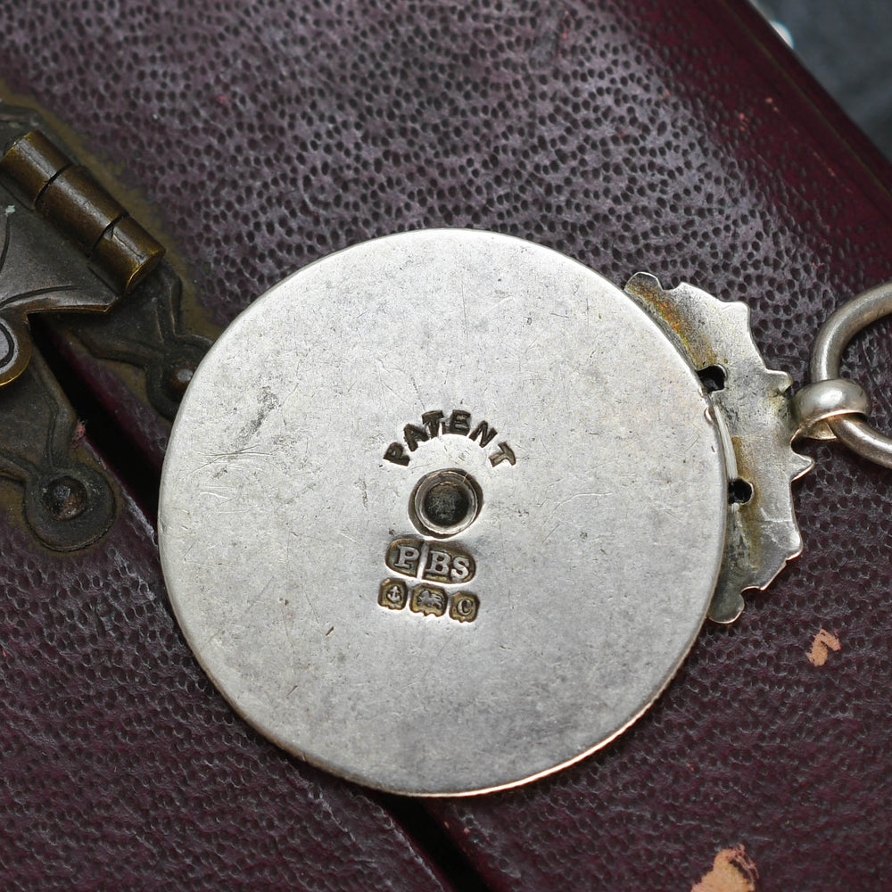 Edwardian Silver Perpetual Calendar Pendant