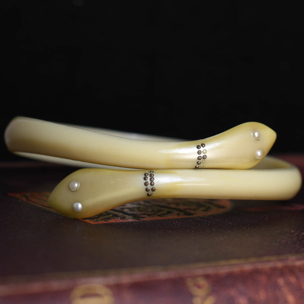 Art Deco Bakelite Serpent Bangle