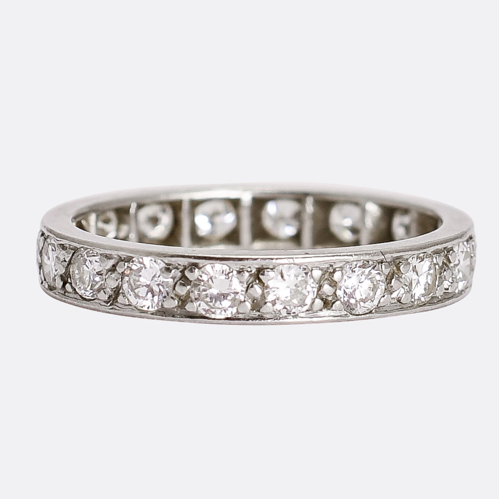 Art Deco Diamond Eternity Ring