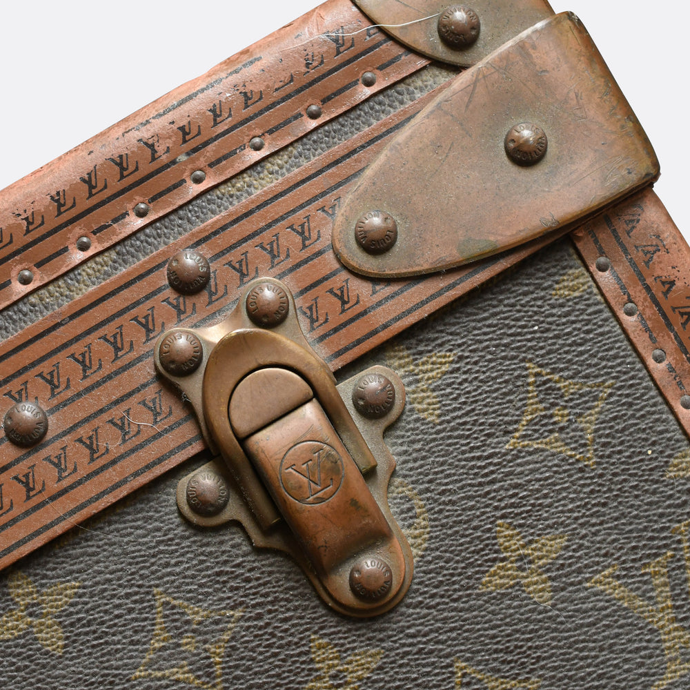 1920's Louis Vuitton Monogram Large Travel Case