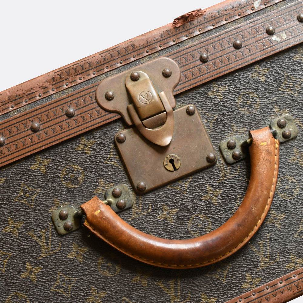 1920's Louis Vuitton Monogram Large Travel Case