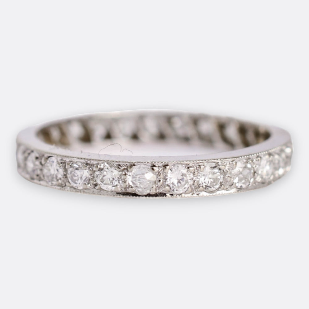 Vintage Diamond Eternity Ring