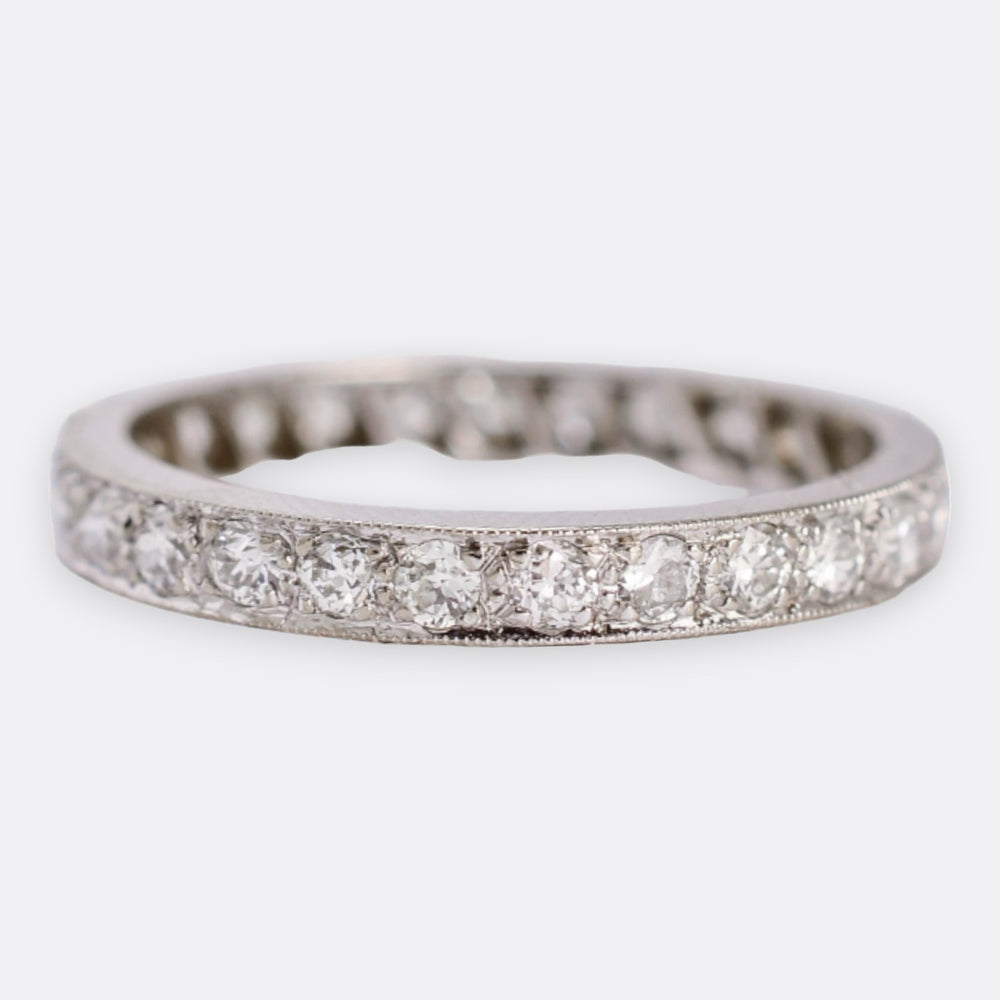 Vintage Diamond Eternity Ring