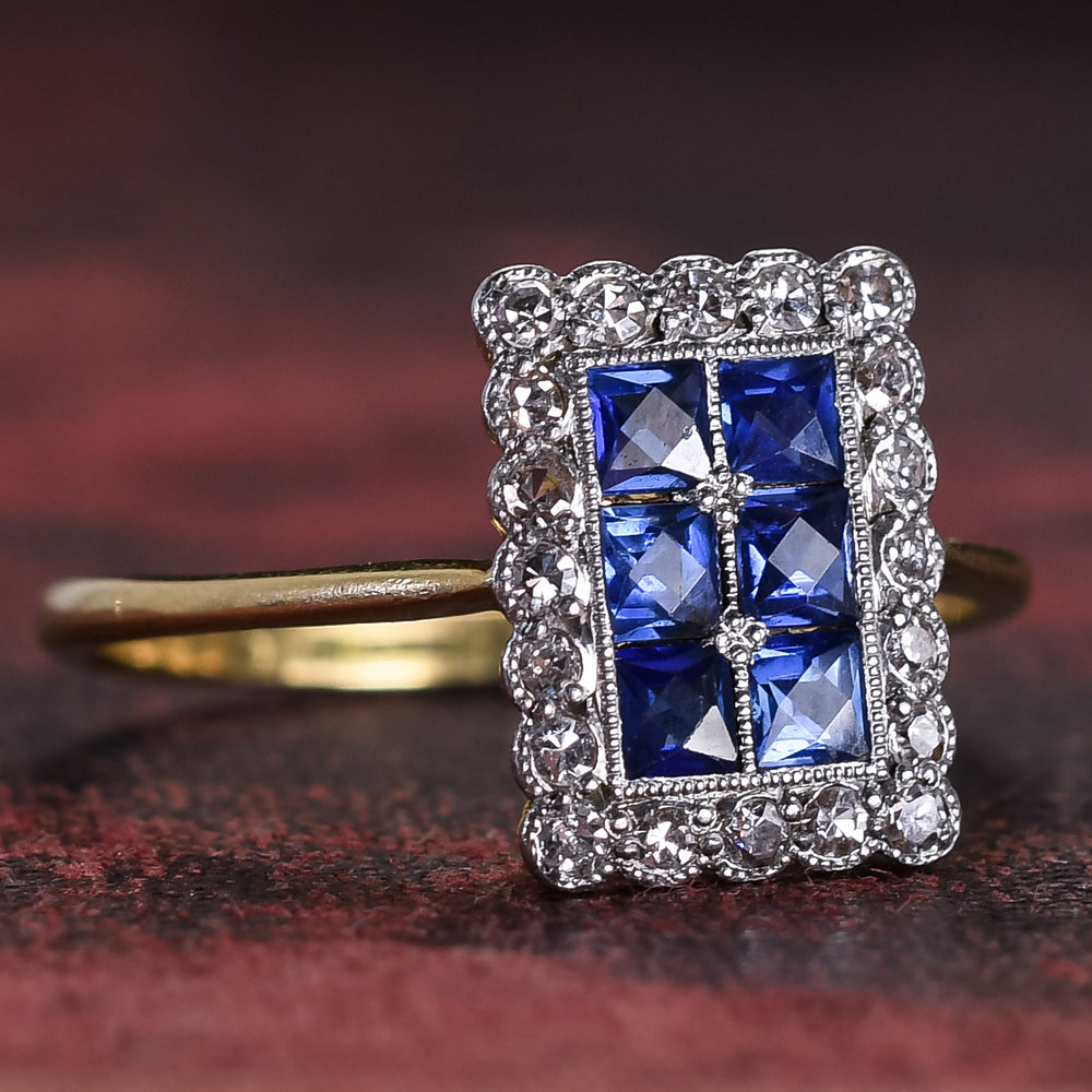 Edwardian Sapphire & Diamond 