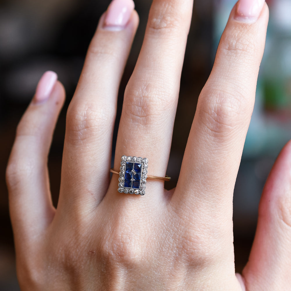 Edwardian Sapphire & Diamond 