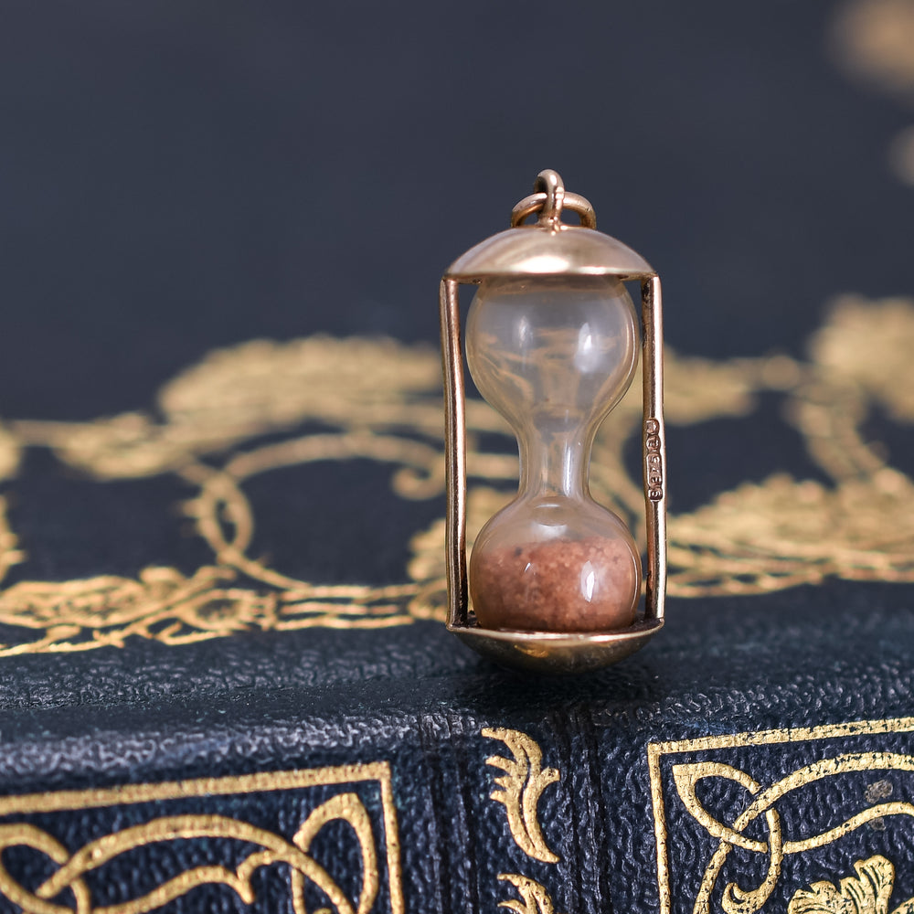 Late Victorian Hourglass Charm