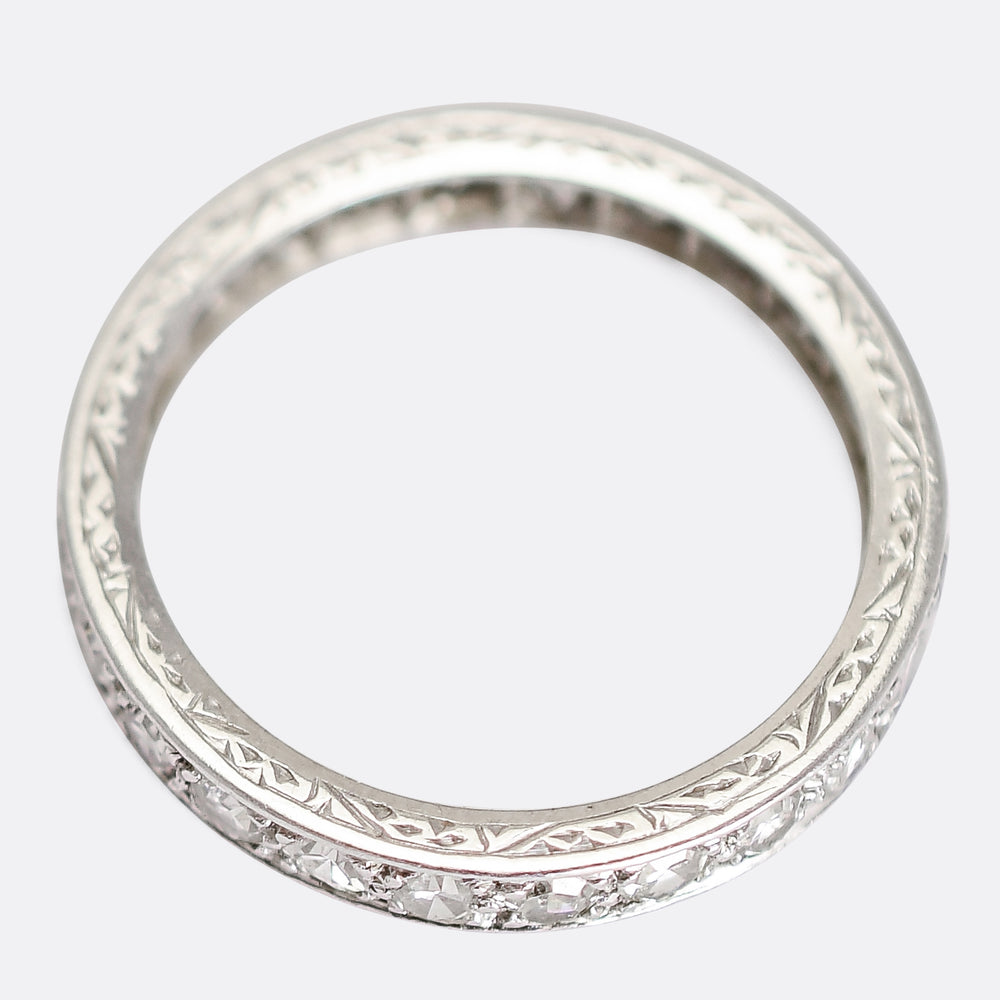 Art Deco Diamond Eternity Ring