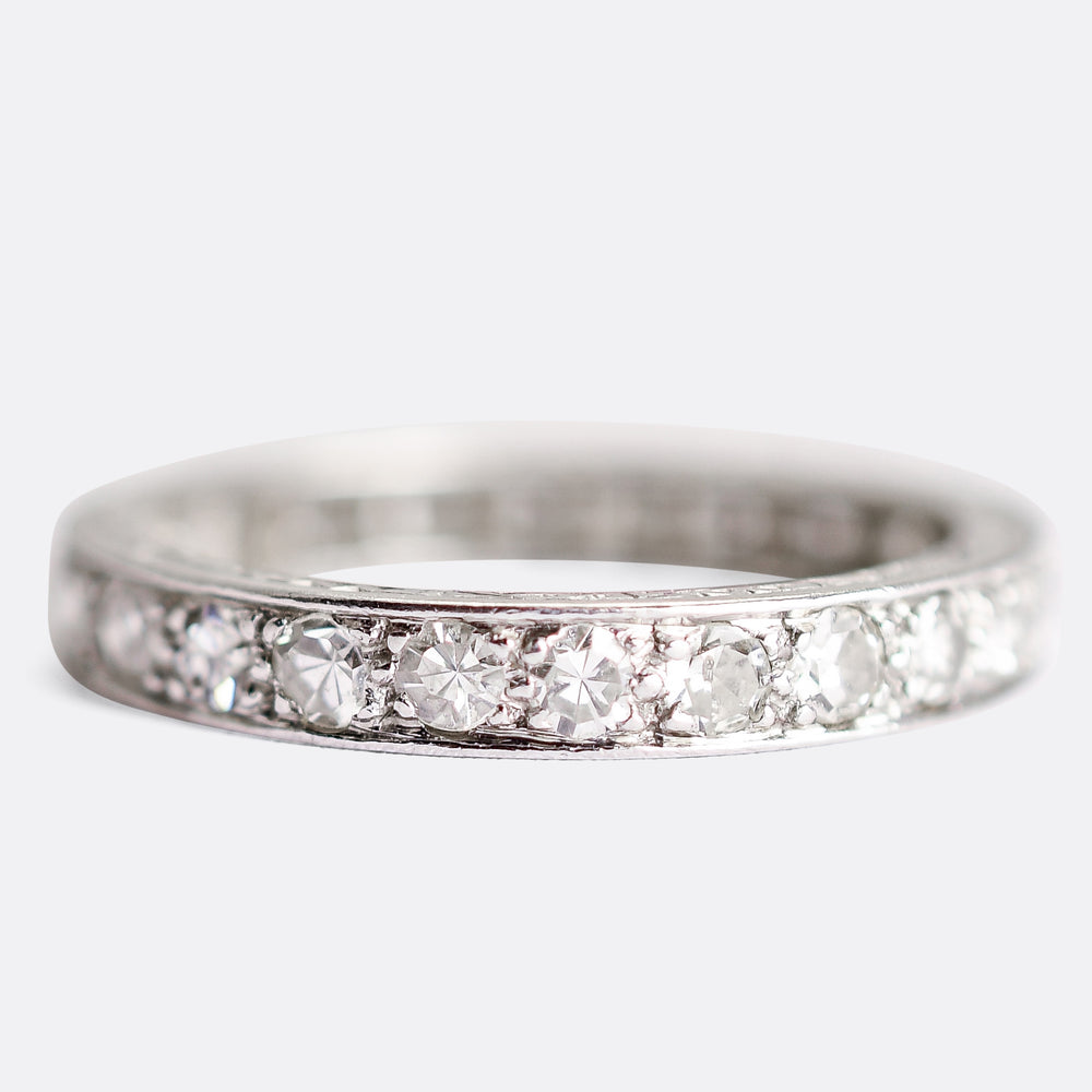 Art Deco Diamond Eternity Ring