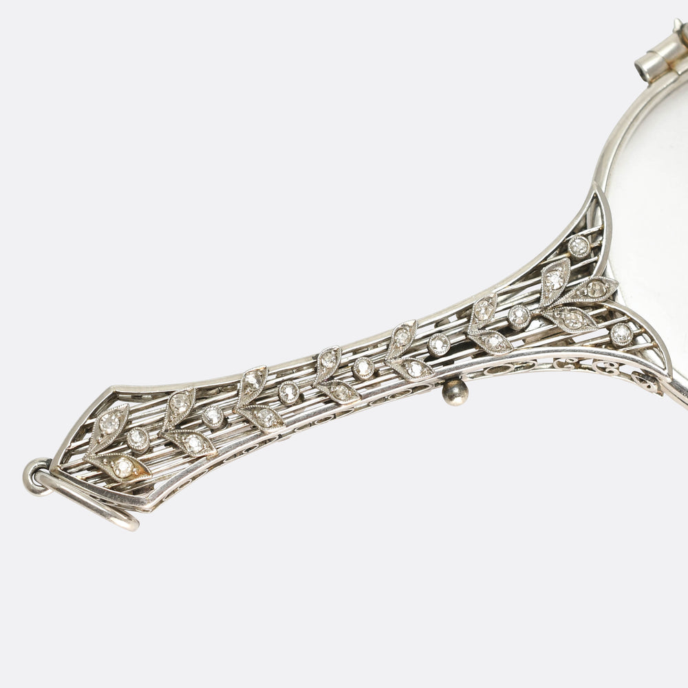 Art Deco Diamond Platinum Lorgnette