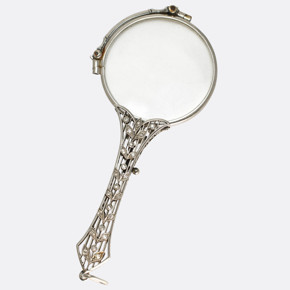 Art Deco Diamond Platinum Lorgnette