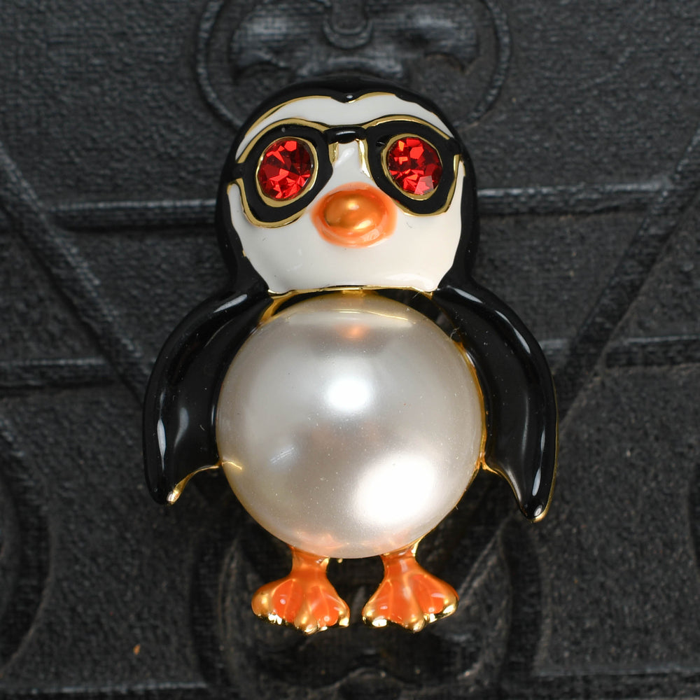 Vintage Butler & Wilson Penguin Brooch