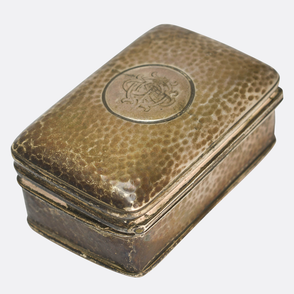 Edwardian Silver Multi Ring Box