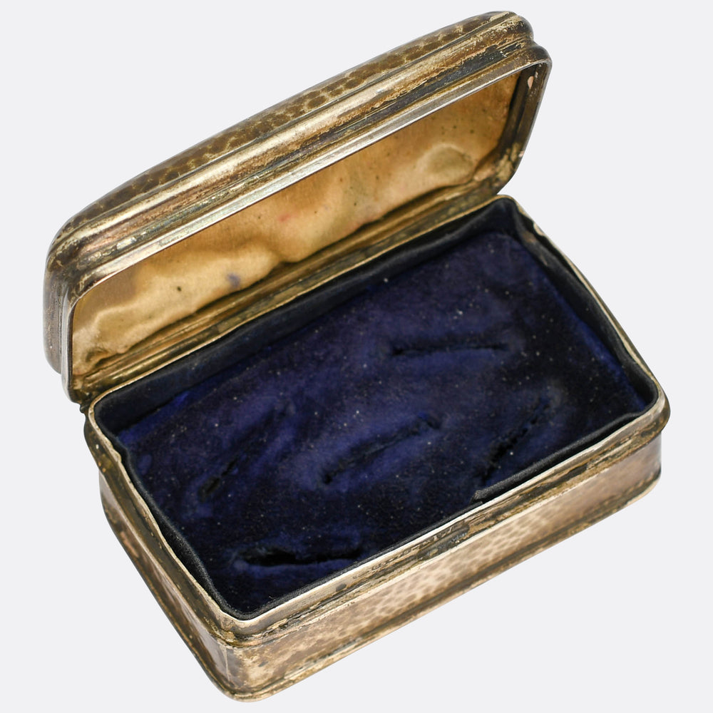 Edwardian Silver Multi Ring Box