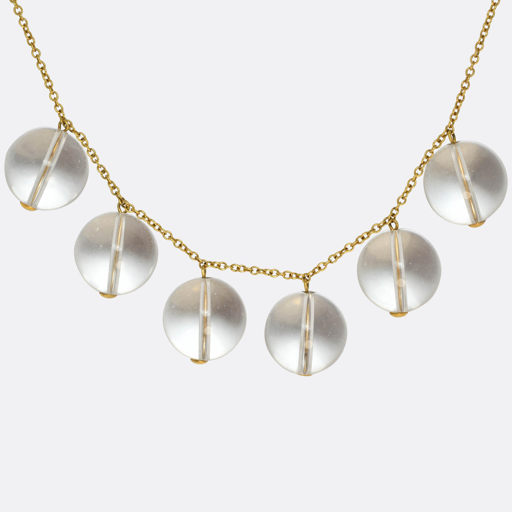 Edwardian Six Pools Of Light Necklace