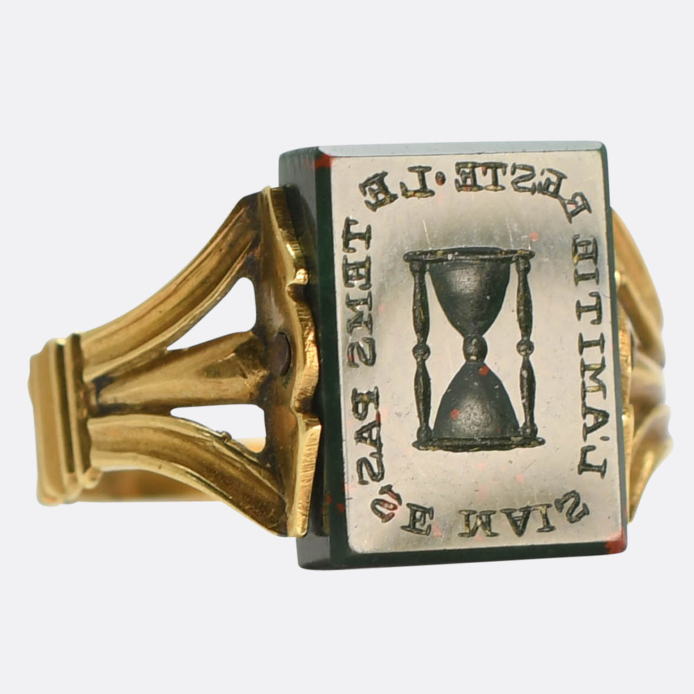 Georgian Time Passes But Friendship Remains Spinner Ring