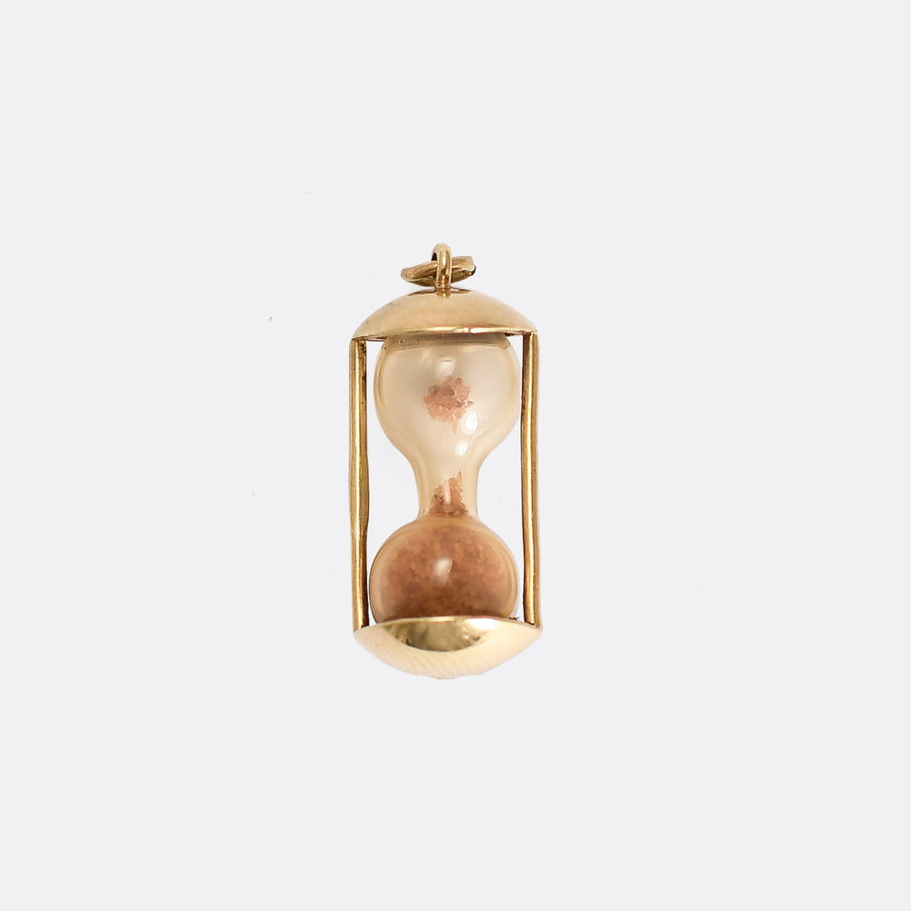 Late Victorian Hourglass Charm