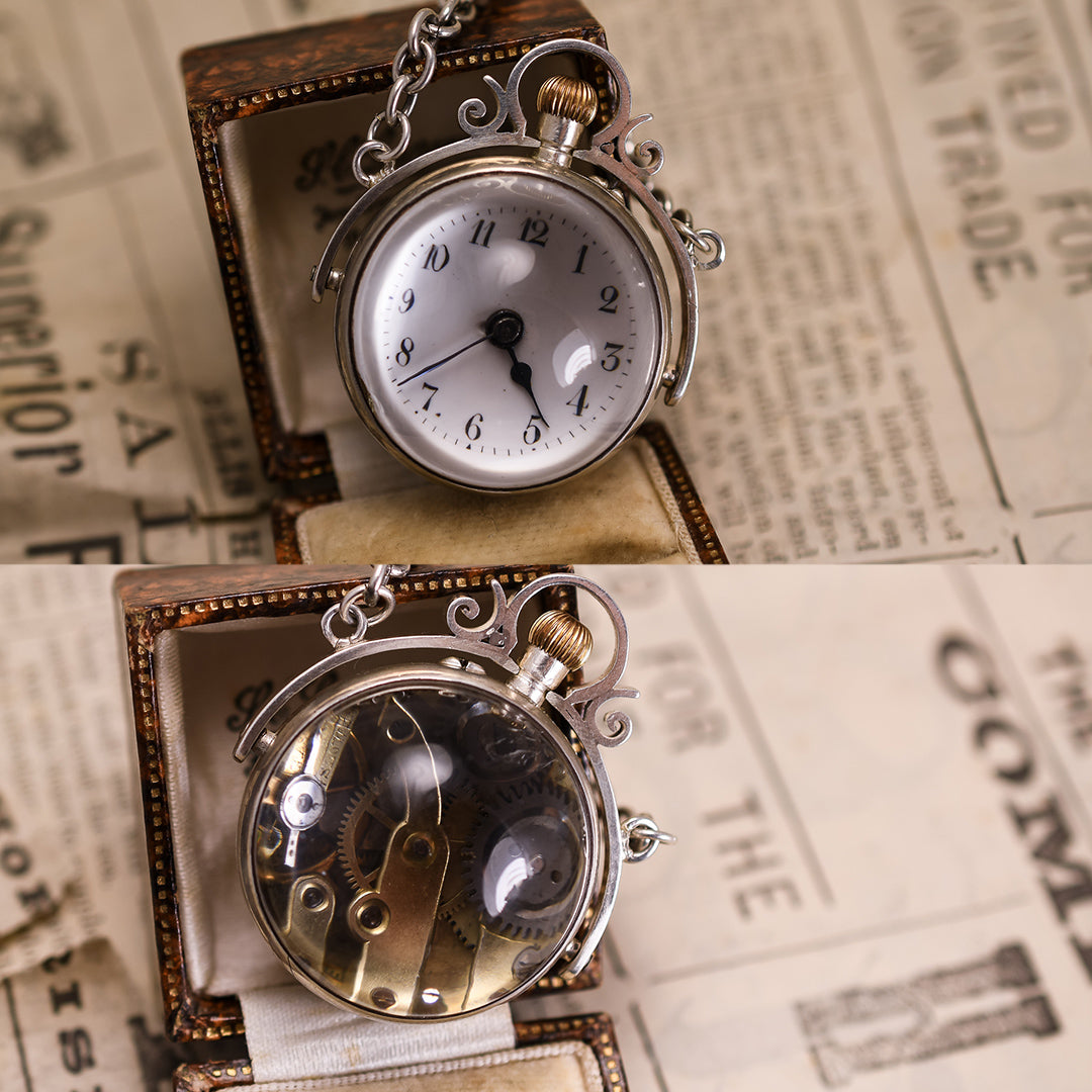 Clock Necklace