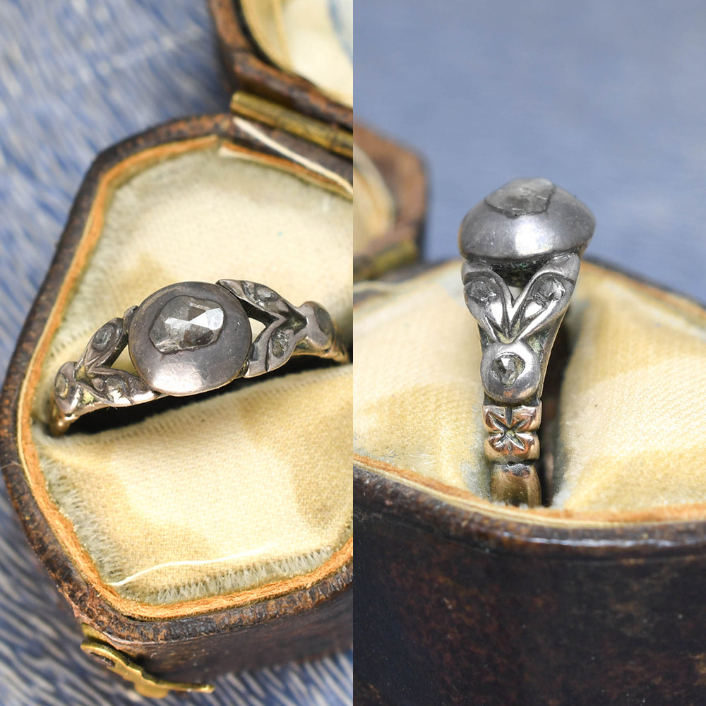 Georgian Rose Cut Diamond Ring