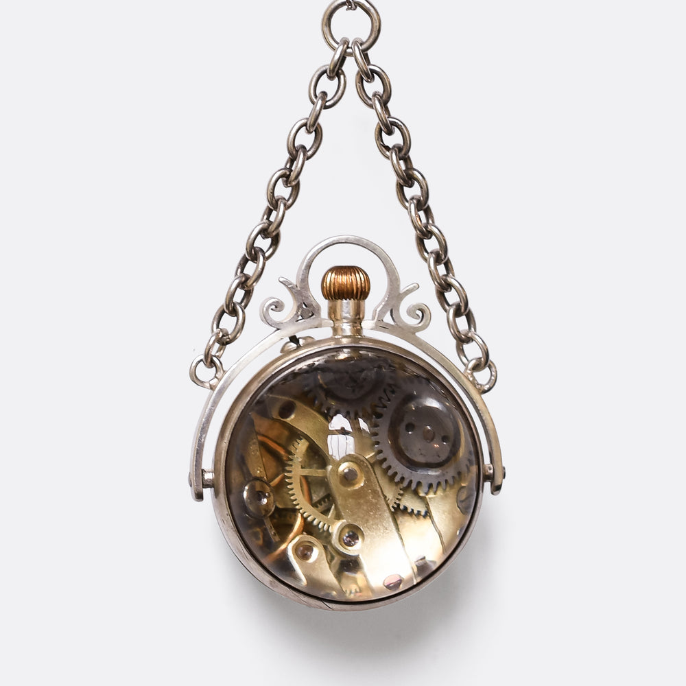 Victorian Pool Of Light Clock Pendant