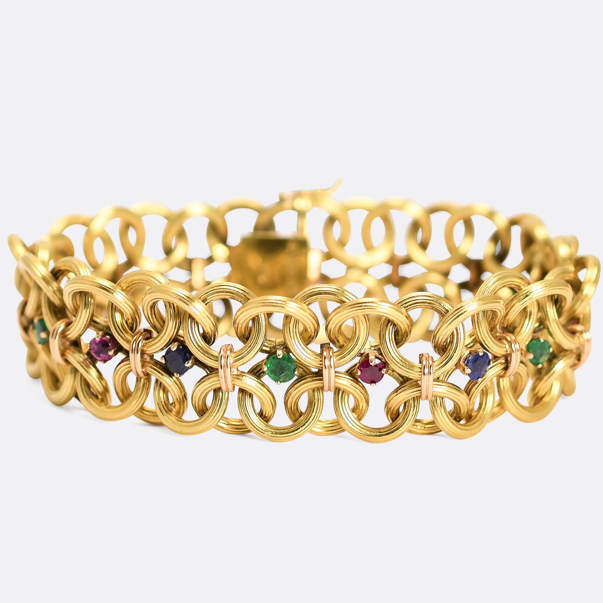 Vintage Cartier Multigem Bracelet – Butter Lane Antiques