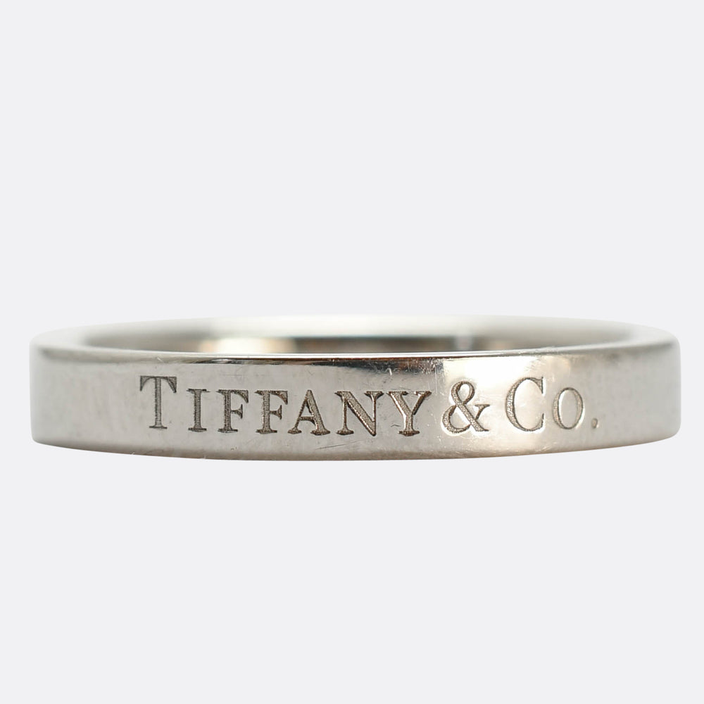 Vintage Tiffany & Co. Platinum Wedding Band