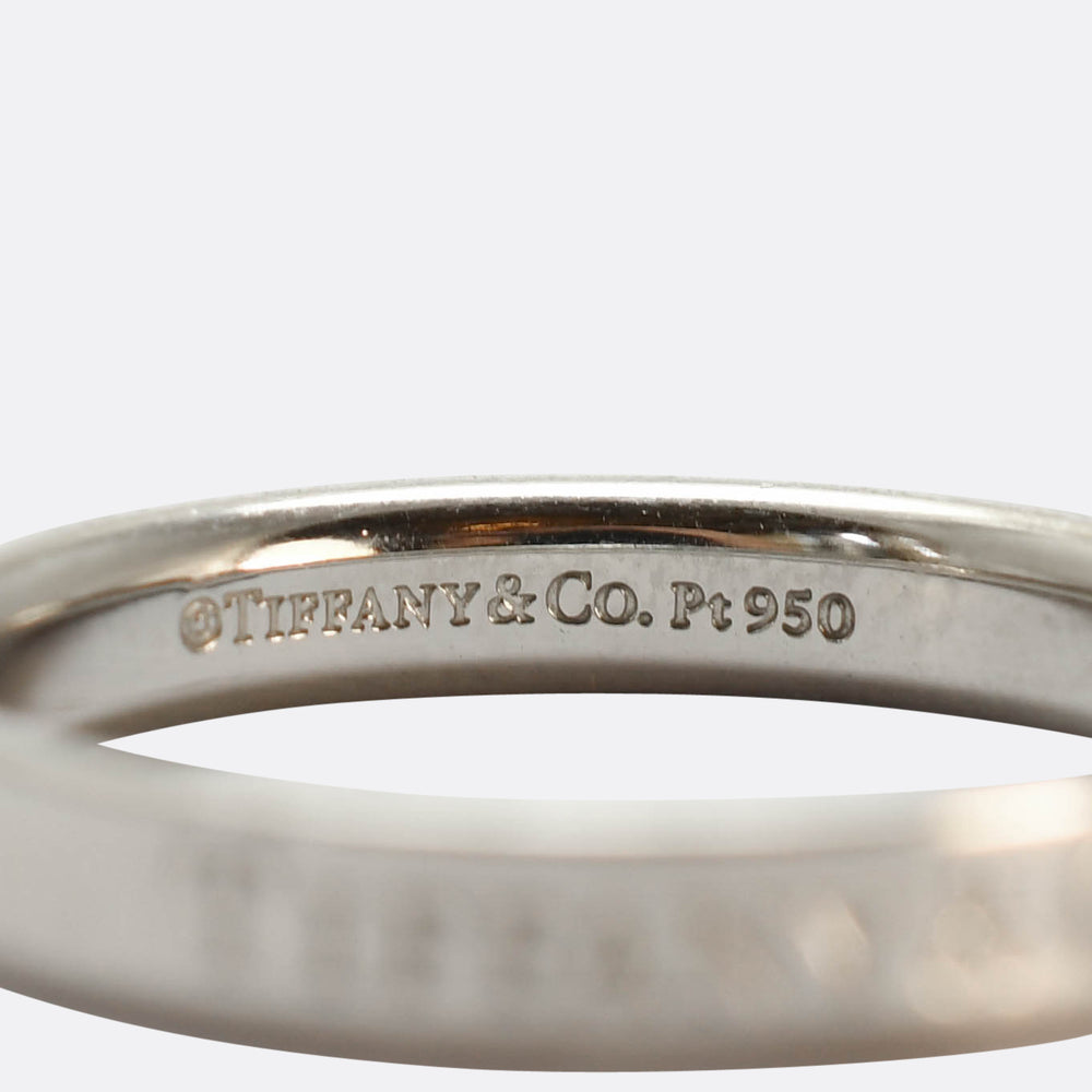 Vintage Tiffany & Co. Platinum Wedding Band