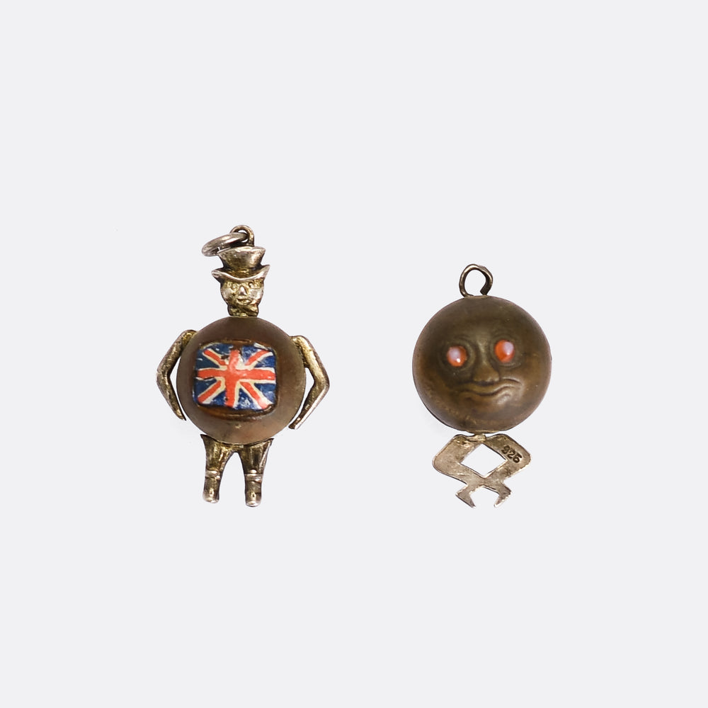 WW1 Victory Touch Wud Charms