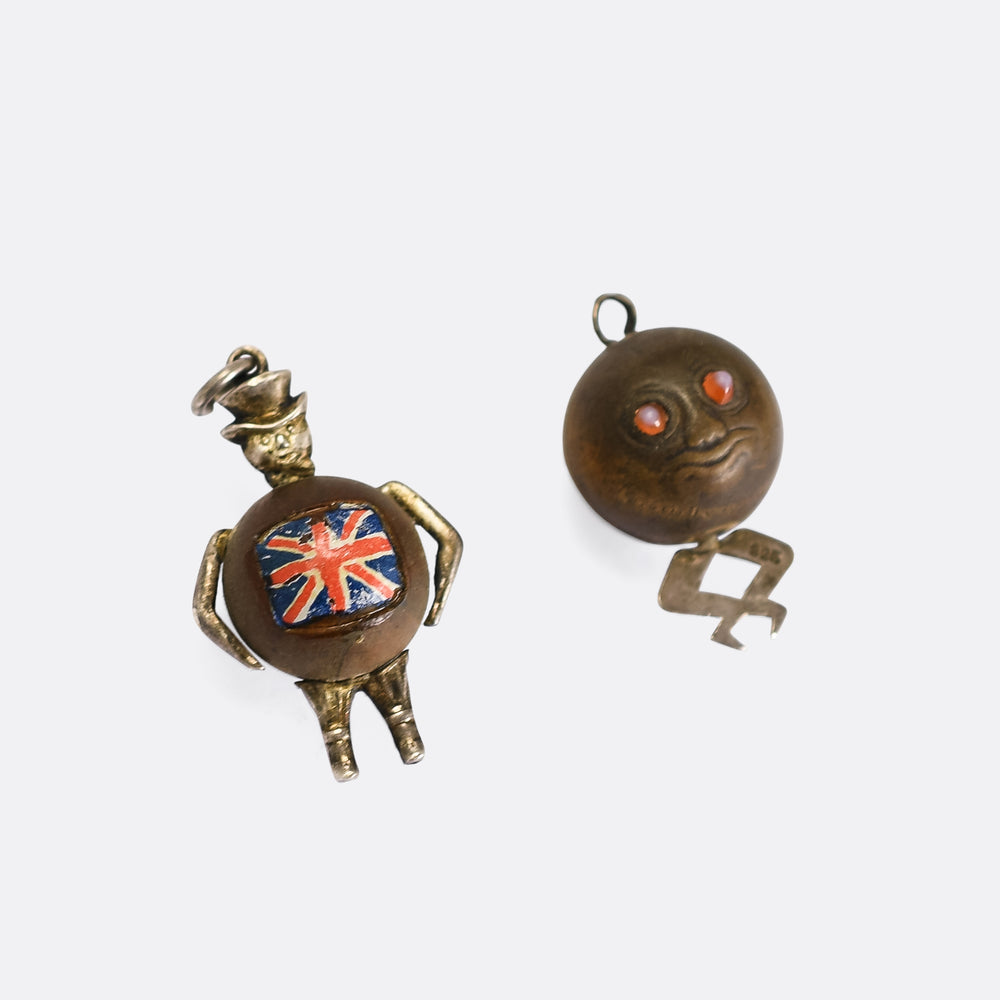 WW1 Victory Touch Wud Charms