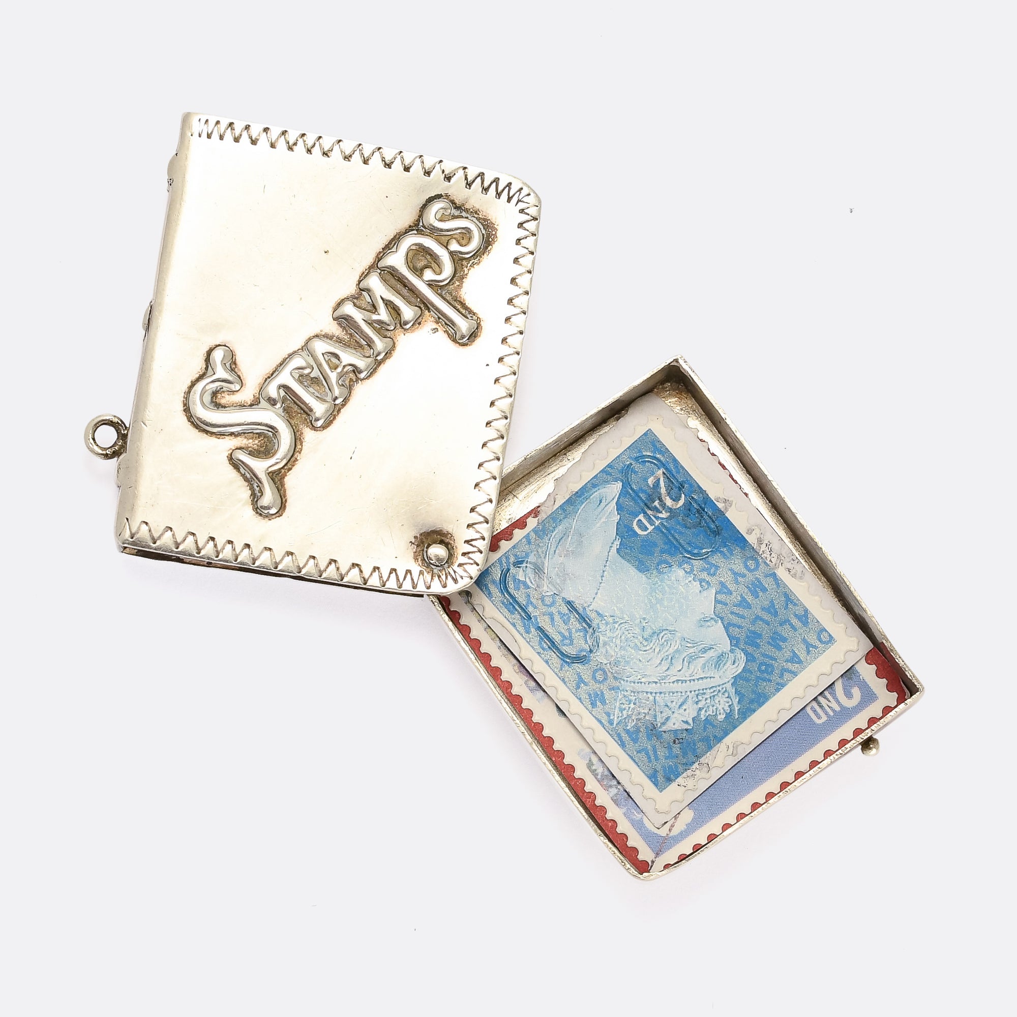 Vintage Stamp Book Pendant – Butter Lane Antiques