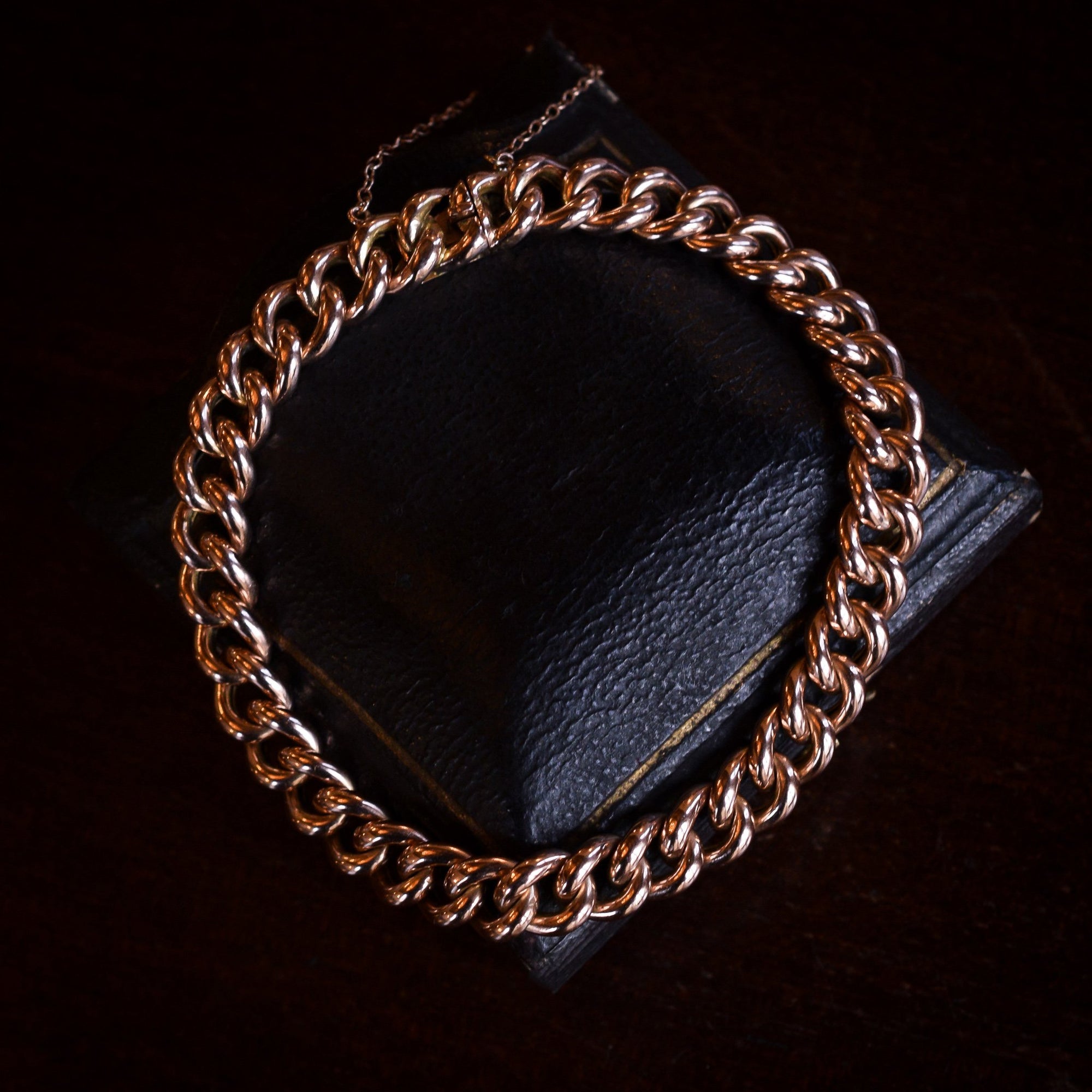 Victorian 15k Gold Curb-Link Bracelet – Butter Lane Antiques