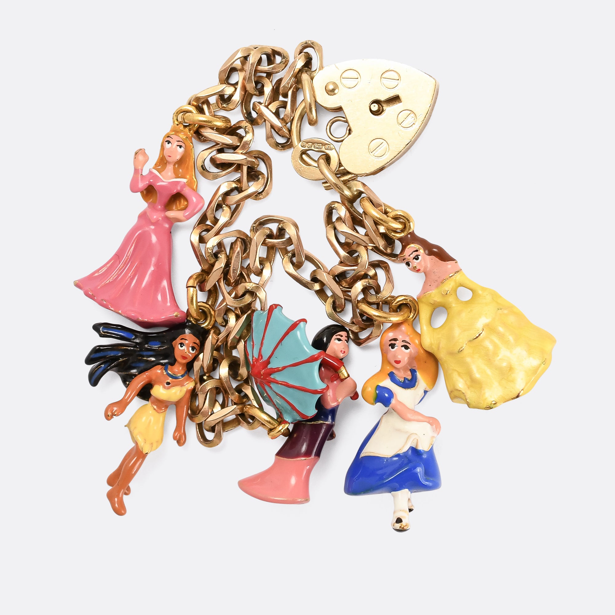 Lilo & Stitch Multicoloured Enamel Costume Charm Bracelet by Disney | Look  Again