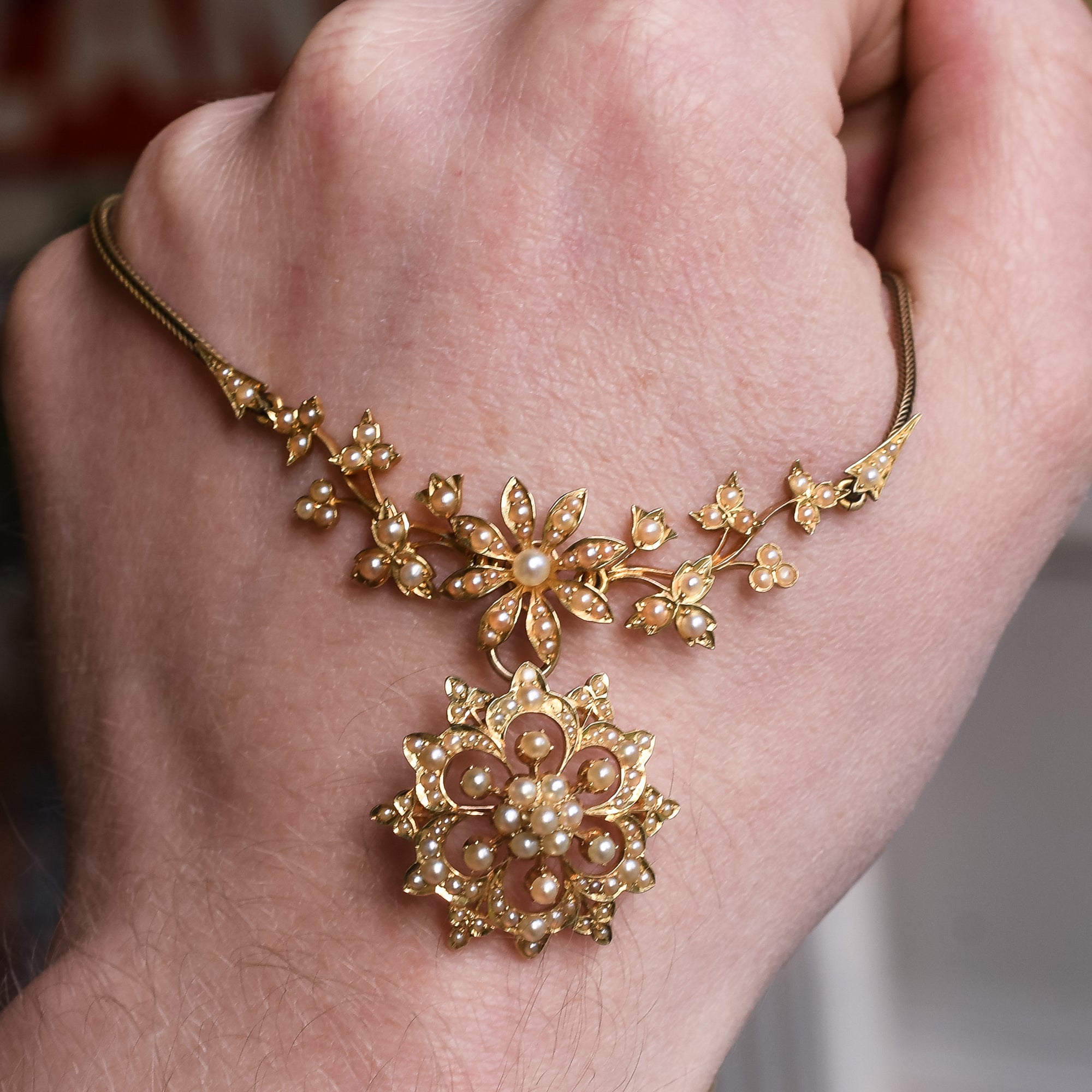Vintage Pearl Necklace – Emily Cornelia