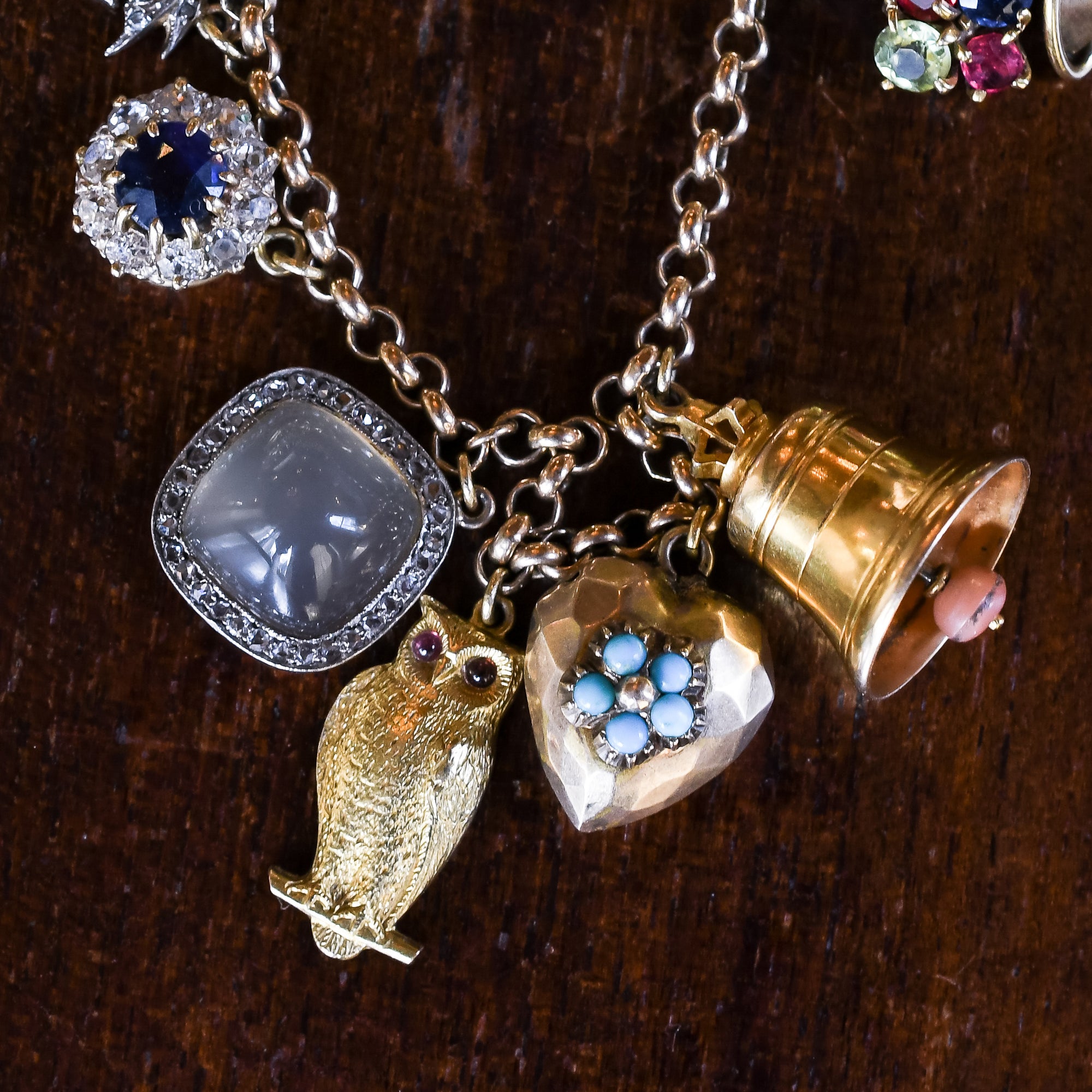 Antique Charm Necklace – Butter Lane Antiques