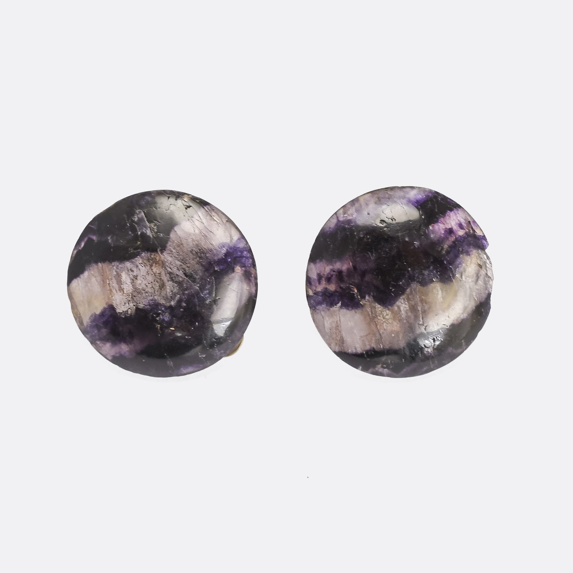 Blue John Earrings | Handcrafted Blue John Jewellery