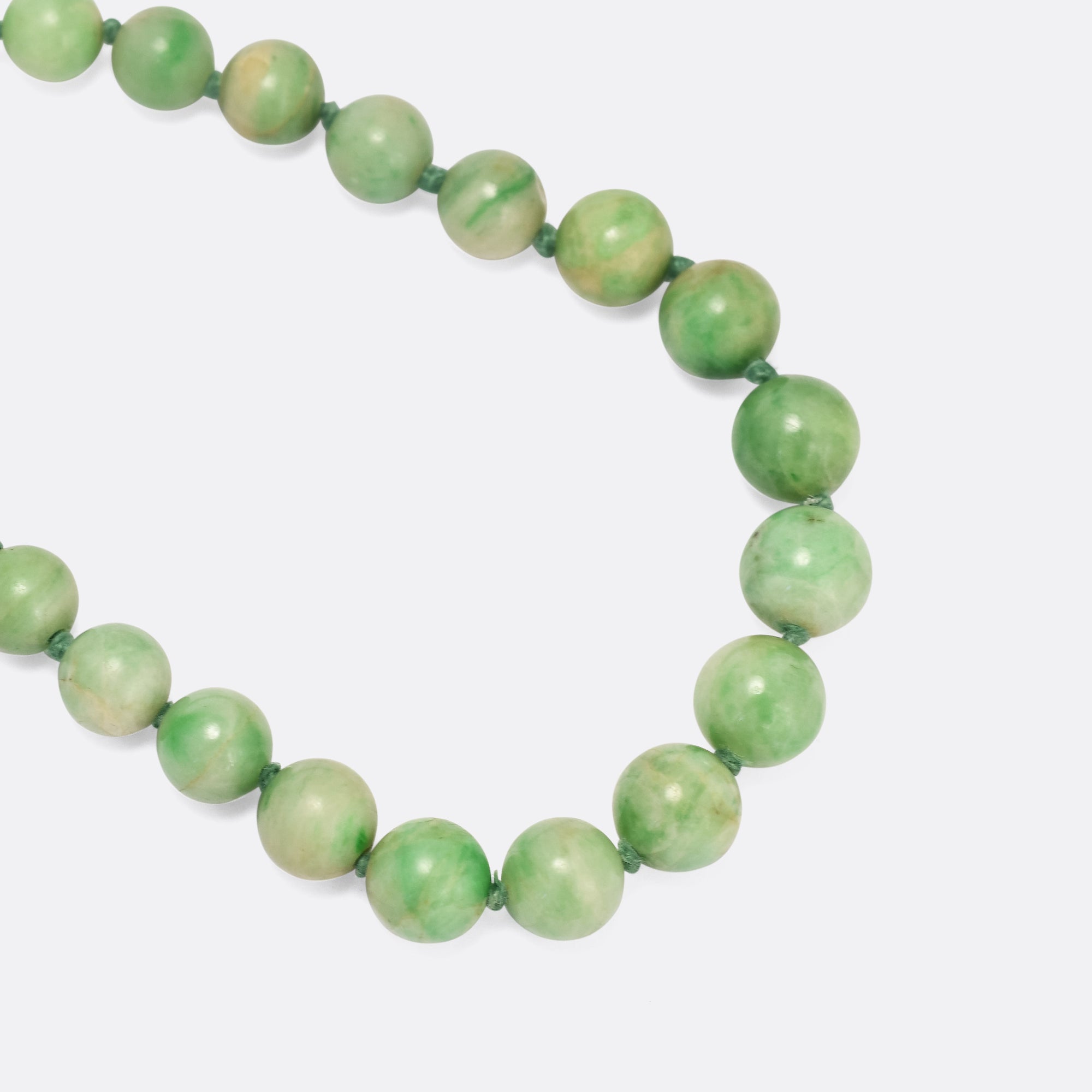 Green beads necklace – JEWELSTYLE