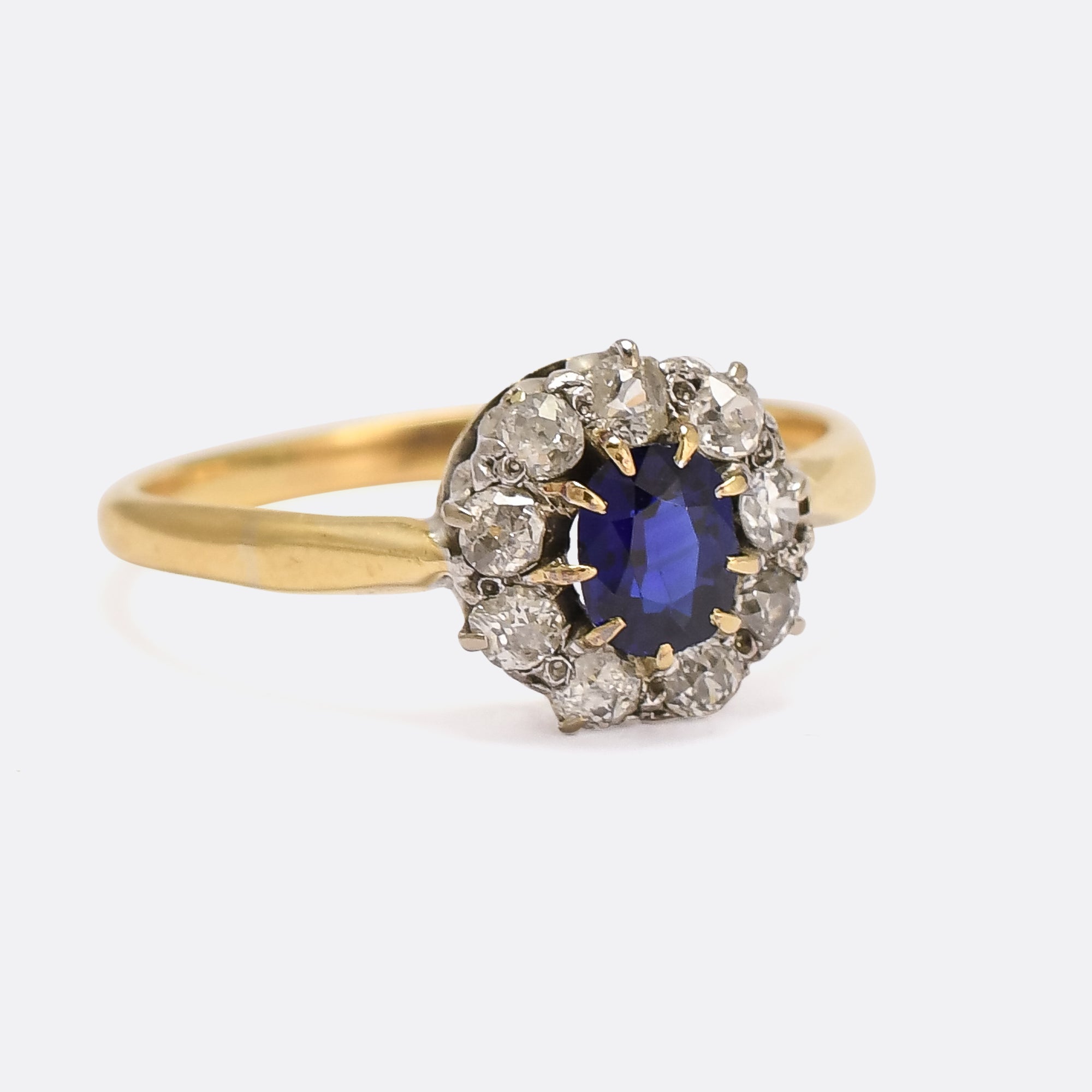 Outstanding Antique Cluster Ring – St. Eloi
