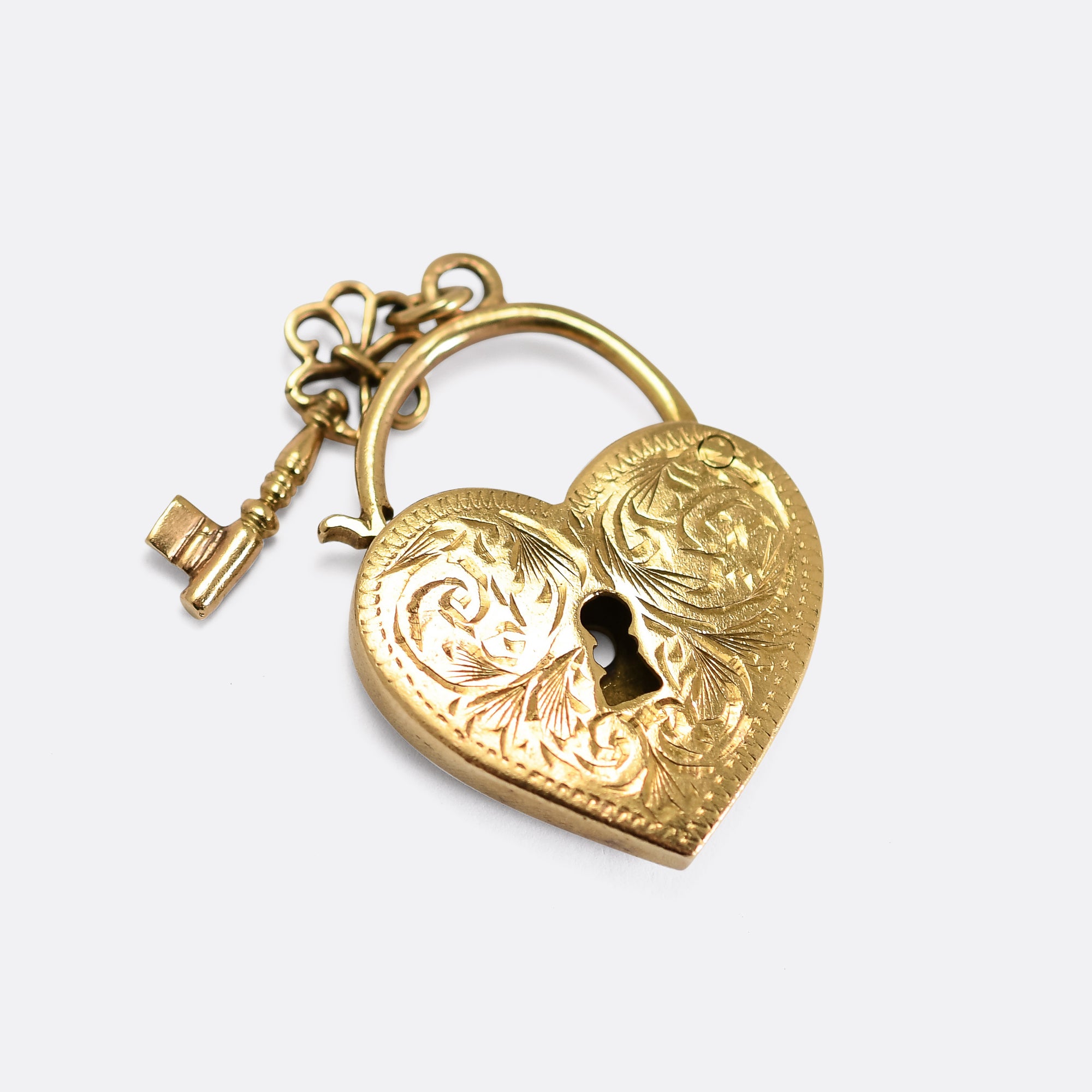 ornate heart key