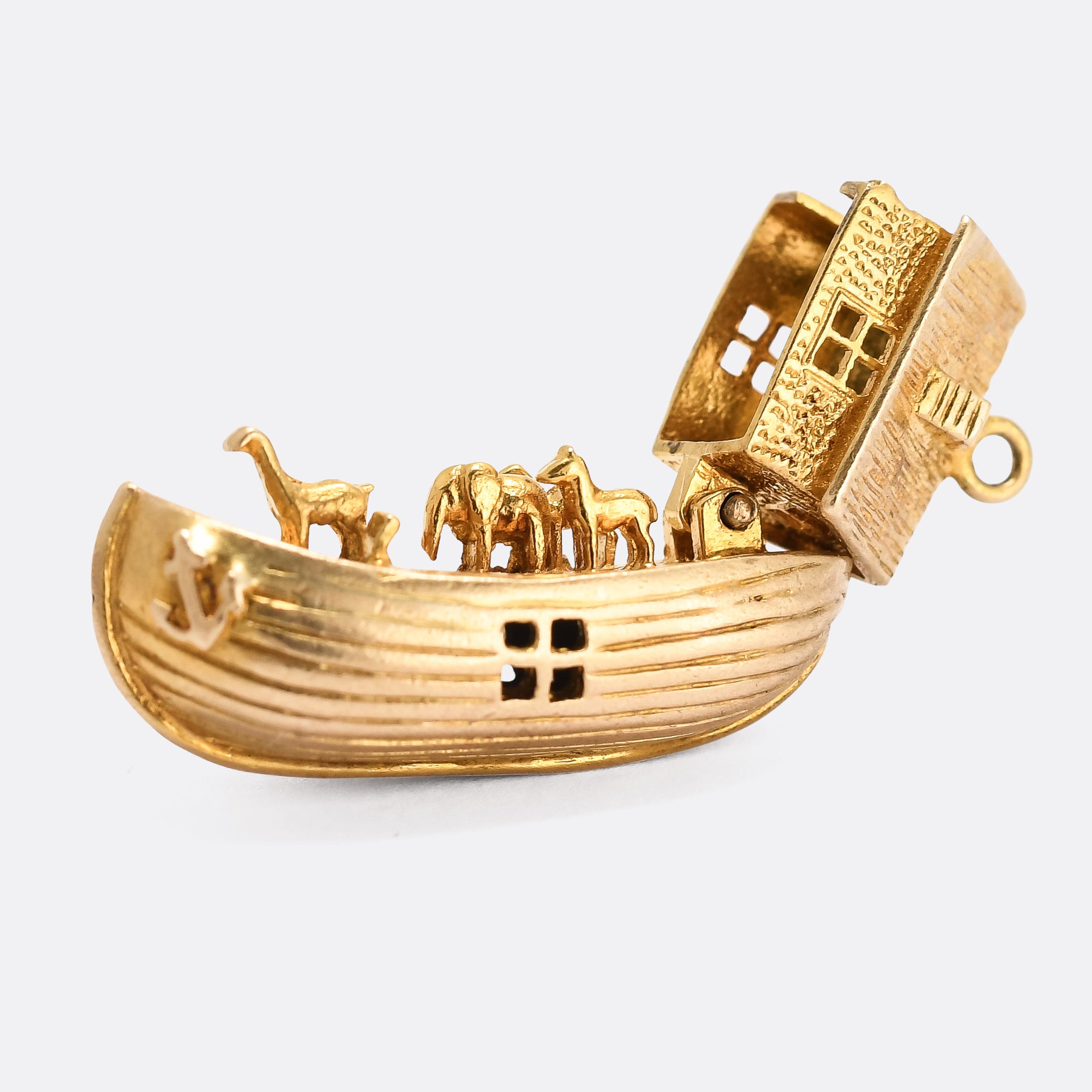 Vintage Noah's Ark and Elephant Bracelets/charms 